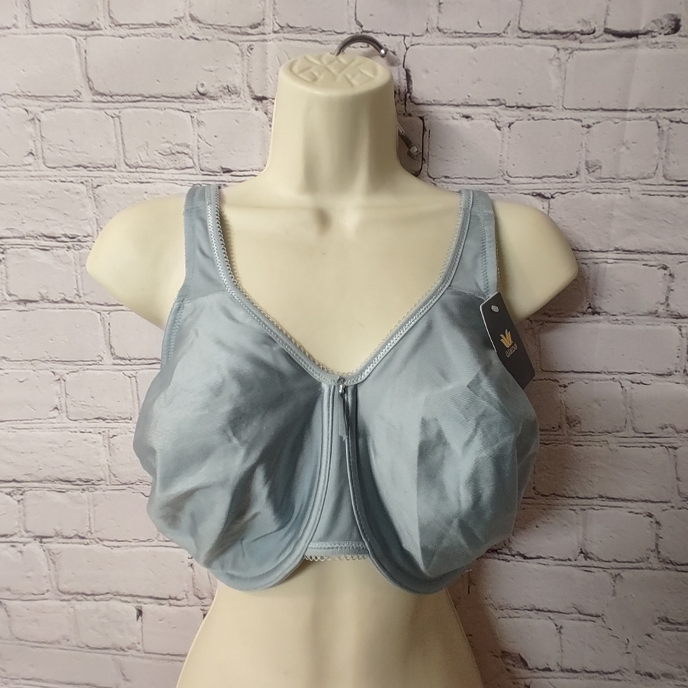 Wacoal Basic Beauty Blue Seamless Underwire Unlined 36G NWT Full Coverage